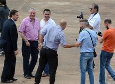 Foto de la galería: Flybondi aterrizó por primera vez en Posadas