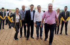 Foto de la galería: Flybondi aterrizó por primera vez en Posadas