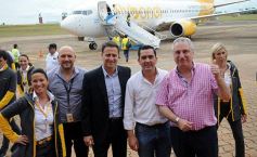 Foto de la galería: Flybondi aterrizó por primera vez en Posadas