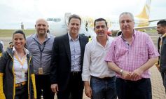 Foto de la galería: Flybondi aterrizó por primera vez en Posadas