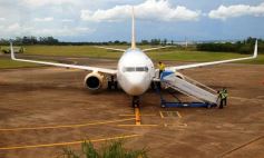Foto de la galería: Flybondi aterrizó por primera vez en Posadas