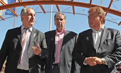 Sixto Fotografías. Sociedad. Centro del Conocimiento - Funcionarios nacionales visitaron Misiones para poner en marcha la UIF y financiar distintas obras