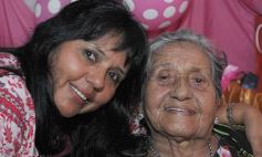 Sixto Fotografías. Sociedad. Cumpleaños - Los 91 años de María Daluz Lorenzo, entre asado y chamamé