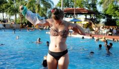 Foto de la galería: La pileta de Crucero, una gran opción para pasar el verano