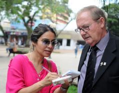 Foto de la galería: Funcionarios misioneros y brasileños se reunieron para hablar del puente entre San Javier y Porto Xavier