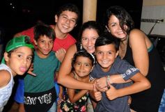 Foto de la galería: Ignacio David cumplió 10 años y compartió con amiguitos en su casa