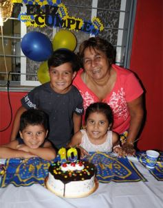 Foto de la galería: Ignacio David cumplió 10 años y compartió con amiguitos en su casa