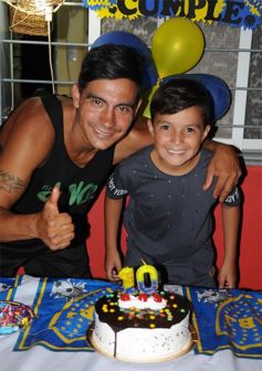 Foto de la galería: Ignacio David cumplió 10 años y compartió con amiguitos en su casa
