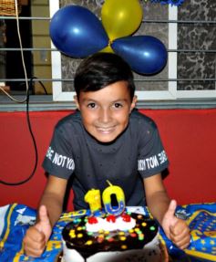 Foto de la galería: Ignacio David cumplió 10 años y compartió con amiguitos en su casa