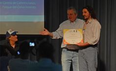 Foto de la galería: Passalacqua y Charly Alberti, juntos en defensa del medio ambiente