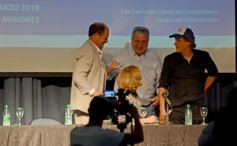 Foto de la galería: Passalacqua y Charly Alberti, juntos en defensa del medio ambiente