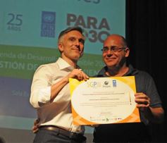 Foto de la galería: Passalacqua y Charly Alberti, juntos en defensa del medio ambiente