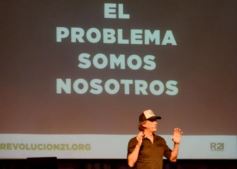 Foto de la galería: Passalacqua y Charly Alberti, juntos en defensa del medio ambiente