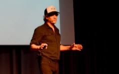 Foto de la galería: Passalacqua y Charly Alberti, juntos en defensa del medio ambiente