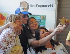 Foto de la galería: Passalacqua y Charly Alberti, juntos en defensa del medio ambiente