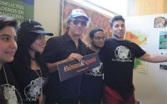 Foto de la galería: Passalacqua y Charly Alberti, juntos en defensa del medio ambiente