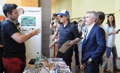 Foto de la galería: Passalacqua y Charly Alberti, juntos en defensa del medio ambiente