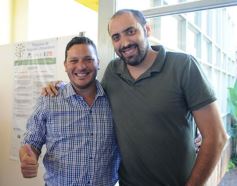 Foto de la galería: Passalacqua y Charly Alberti, juntos en defensa del medio ambiente