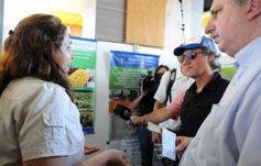 Foto de la galería: Passalacqua y Charly Alberti, juntos en defensa del medio ambiente