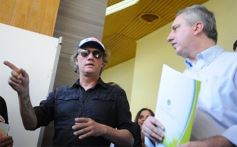 Foto de la galería: Passalacqua y Charly Alberti, juntos en defensa del medio ambiente