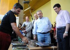 Foto de la galería: Passalacqua y Charly Alberti, juntos en defensa del medio ambiente