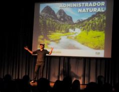 Foto de la galería: Passalacqua y Charly Alberti, juntos en defensa del medio ambiente