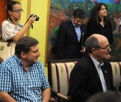 Foto de la galería: Banco Macro y el Gobierno firmaron un convenio para financiar la construcción de casas de madera