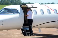 Foto de la galería: Tras su liberación, Cristóbal López vino a Misiones para visitar a Ingrid Grudke