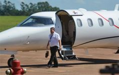 Foto de la galería: Tras su liberación, Cristóbal López vino a Misiones para visitar a Ingrid Grudke