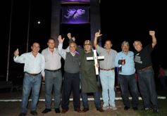 Foto de la galería: Vigilia por los 36 años de la Guerra de Malvinas: música para consolidar la memoria