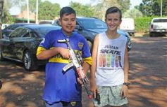 Foto de la galería: Tacurú-Lomas: el futuro del rugby misionero en acción