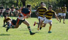 Foto de la galería: Tacurú-Lomas: el futuro del rugby misionero en acción