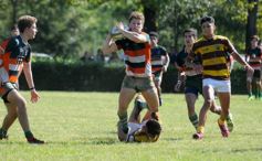Foto de la galería: Tacurú-Lomas: el futuro del rugby misionero en acción