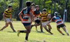 Foto de la galería: Tacurú-Lomas: el futuro del rugby misionero en acción