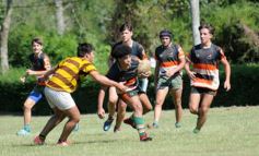 Foto de la galería: Tacurú-Lomas: el futuro del rugby misionero en acción
