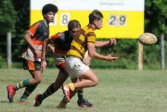 Foto de la galería: Tacurú-Lomas: el futuro del rugby misionero en acción