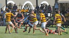 Foto de la galería: Tacurú-Lomas: el futuro del rugby misionero en acción