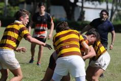 Foto de la galería: Tacurú-Lomas: el futuro del rugby misionero en acción