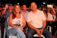 Foto de la galería: Los Alonsitos transformaron a la plaza en una fiesta chamamecera