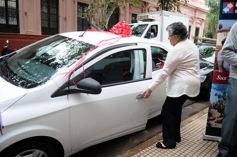 Foto de la galería: Rentas le entregó el OKM a Juliana Ayala, ganadora del sorteo de Consumidores Finales sobre los Ingresos Brutos