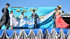 Foto de la galería: Autoridades de la EBY participaron de la celebración del 25 de Mayo con vecinos del barrio Fátima