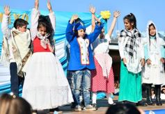 Foto de la galería: Autoridades de la EBY participaron de la celebración del 25 de Mayo con vecinos del barrio Fátima