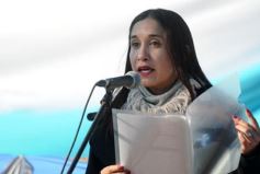 Foto de la galería: Autoridades de la EBY participaron de la celebración del 25 de Mayo con vecinos del barrio Fátima