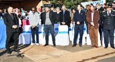 Foto de la galería: Autoridades de la EBY participaron de la celebración del 25 de Mayo con vecinos del barrio Fátima