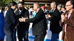 Foto de la galería: Autoridades de la EBY participaron de la celebración del 25 de Mayo con vecinos del barrio Fátima