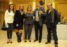 Foto de la galería: La Legislatura reconoció el trabajo de la prensa con un brindis