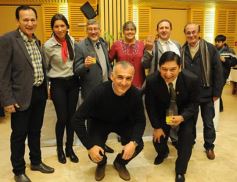 Foto de la galería: La Legislatura reconoció el trabajo de la prensa con un brindis