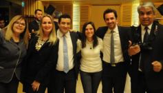 Foto de la galería: La Legislatura reconoció el trabajo de la prensa con un brindis