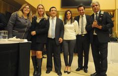 Foto de la galería: La Legislatura reconoció el trabajo de la prensa con un brindis