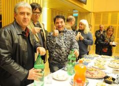 Foto de la galería: La Legislatura reconoció el trabajo de la prensa con un brindis